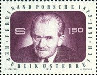 100th birthday of Ferdinand Porsche (1875-1951), car constru