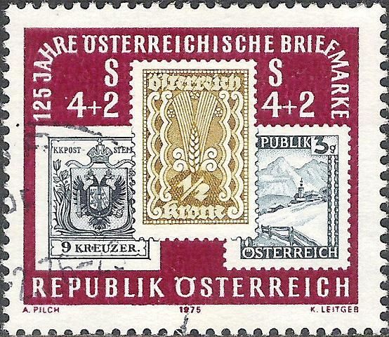 125 years of Austrian stamps