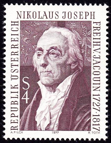 250th birthday of Nikolaus Joseph von Jacquin