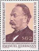 Dr Emanuel Herrmann (1839-1902) inventor of postcard