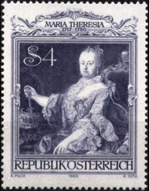 "Empress Maria Theresia" by Martin van Meytens (1695-1770)