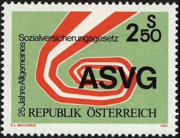 25 years ASVG (Common Social Insurance Law)