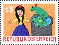 Children Stamp "The Frog King"