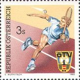 Tennis player & badge of the Austrian Tennis Association