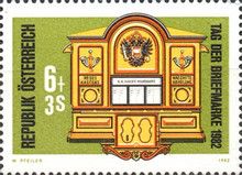Letter-box of the "Mainz-Weber" system (c. 1870)