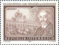 150th Birth Anniversary of Carl von Hasenauer