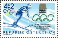 Downhill race & badge