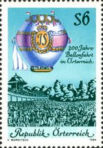 Bicentennary of 1st Manned Balloon Flight in Austria