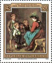 150th Birthday of Franz Defregger, Austrian painter
