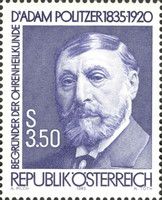 150th birthday of Adam Politzer, physician