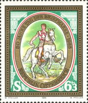 Roman envoy, mounted