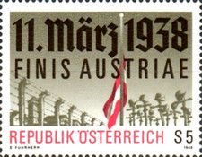 50th Anniversary of the 1938 Anschluss