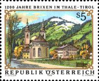1200 years Brixen im Thale, Tyrol