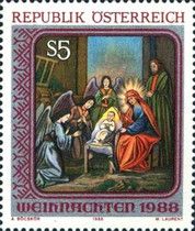 "Holy Family with Angels" icon of St. Barbara parish church