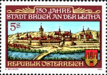 750 years Bruck an der Leitha City