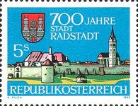700 years Radstadt city