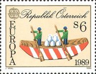 Europa (C.E.P.T.) 1989 - Children's Games