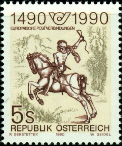 500th Anniversary of Regular European Postal Services