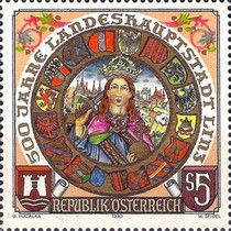 500 years State Capital Linz