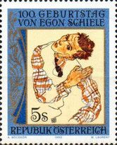 Birth Centenary of Egon Schiele