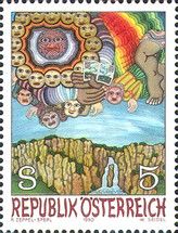 "Lord of the Rainbow" painting by Robert Zeppel-Sperl