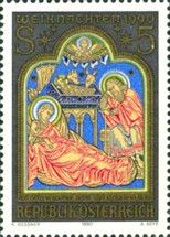 "Birth of Christ" altar in Klosterneuburg Abbey