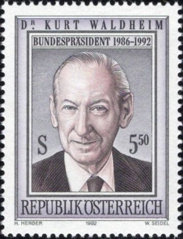 Dr Kurt Waldheim, federal president