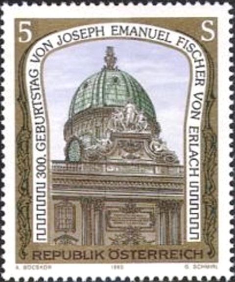 Dome of Michael Wing, Hofburg Palace, Vienna