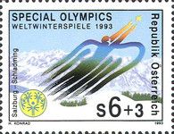 Olympic wintergames for disabled: games badge