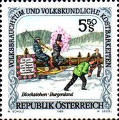 Blochziehen, Burgenland