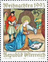 "Birth of Christ"painting at the Krainburger Altar