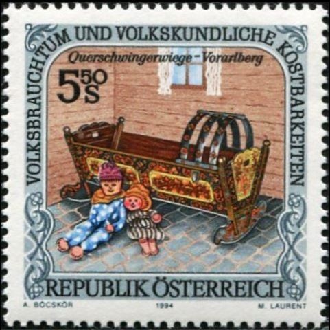 Swinging cradle (1808) Vorarlberg