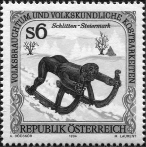 Children's Sledge (19th Century) Steiermark