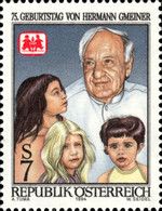 Hermann Gmeiner, 75th birthday