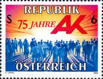 Chamber of Labour, 75th anniversary