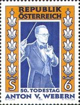 Anton von Webern, 50th anniversary of his death