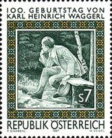 Waggerl, Karl Heinrich - 100th birthday