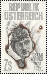 Oskar Werner, 75th birthday