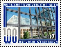 University of economics, Vienna, centenary