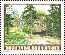 Stingl rock (Bohemian Woods, Upper Austria)