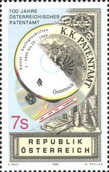 Patent bureau, 100th anniversary