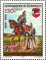 Austrian constabulary, 150th anniversary