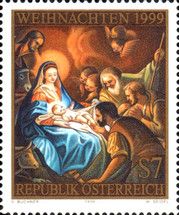 "Birth of Christ" by Anton Jäntl (1774)