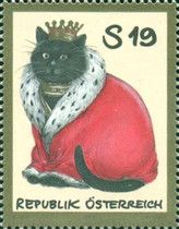 "The Cat King", by Manfred Deix