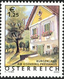 Winepress House at Eisenberg (Burgenland)