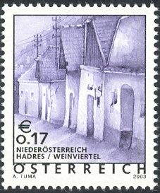 Wine cellars, Hadres, Lower Austria