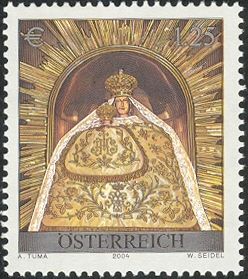 Miraculous image "Magna Mater Austriae", Mariazell (Styria)