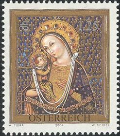 Madonna of King Ludwig of Hungary (1350/60), Mariazell (Styr