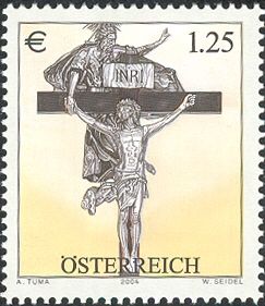 Cross of the high altar by Johann Bernhard Fischer von Erlac