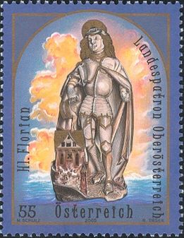 Saint Florian, Patron of Upper Austria
